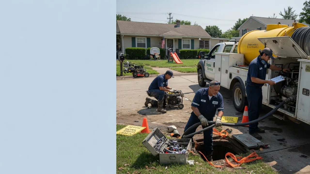 Septic Tank Pumping in Mineral Wells, WV near me